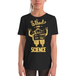 Cognitive Surplus Wired for Science Youth Graphic Tee* Youth Graphic Tees | Engineering