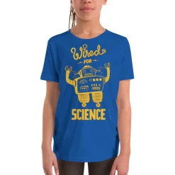 Cognitive Surplus Wired for Science Youth Graphic Tee* Youth Graphic Tees | Engineering