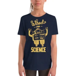 Cognitive Surplus Wired for Science Youth Graphic Tee* Youth Graphic Tees | Engineering