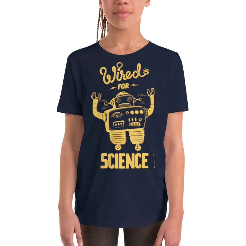 Cognitive Surplus Wired for Science Youth Graphic Tee* Youth Graphic Tees | Engineering