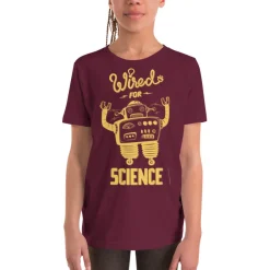 Cognitive Surplus Wired for Science Youth Graphic Tee* Youth Graphic Tees | Engineering