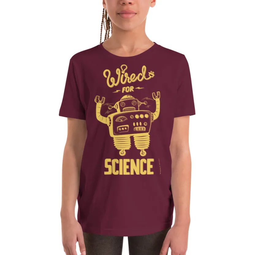 Cognitive Surplus Wired for Science Youth Graphic Tee* Youth Graphic Tees | Engineering