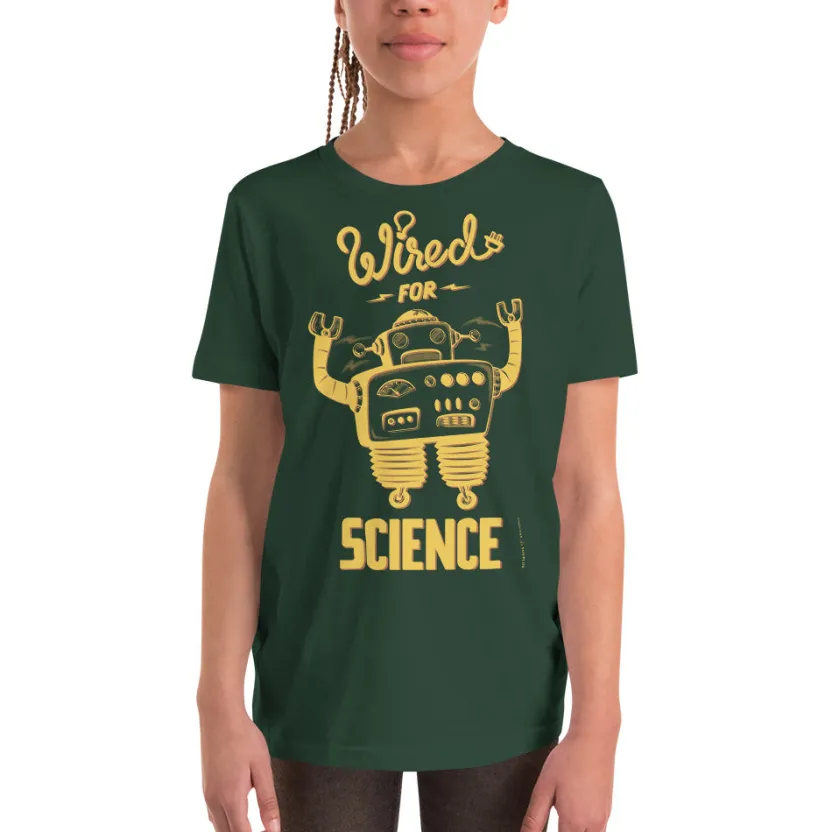 Cognitive Surplus Wired for Science Youth Graphic Tee* Youth Graphic Tees | Engineering