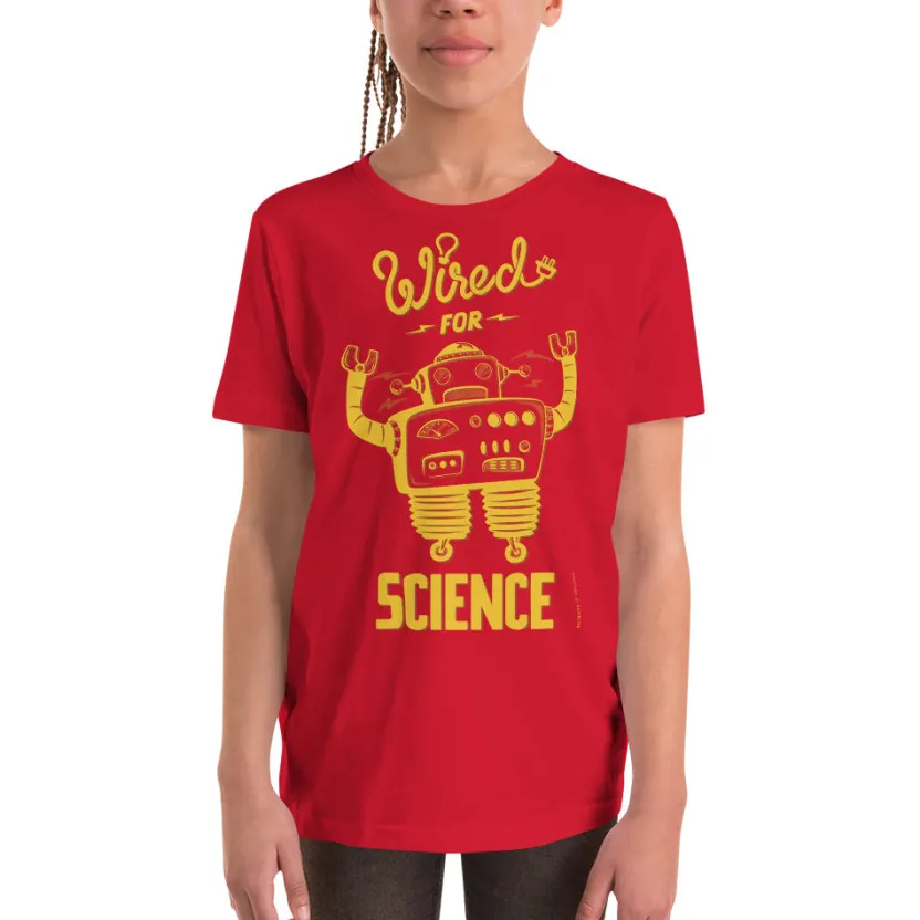 Cognitive Surplus Wired for Science Youth Graphic Tee* Youth Graphic Tees | Engineering