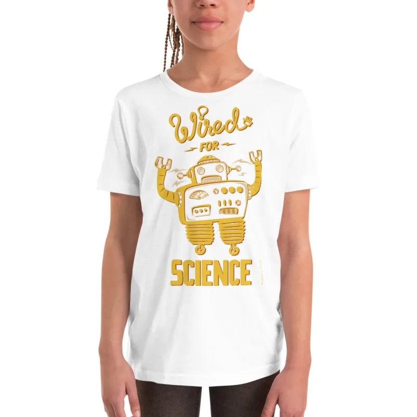 Cognitive Surplus Wired for Science Youth Graphic Tee* Youth Graphic Tees | Engineering