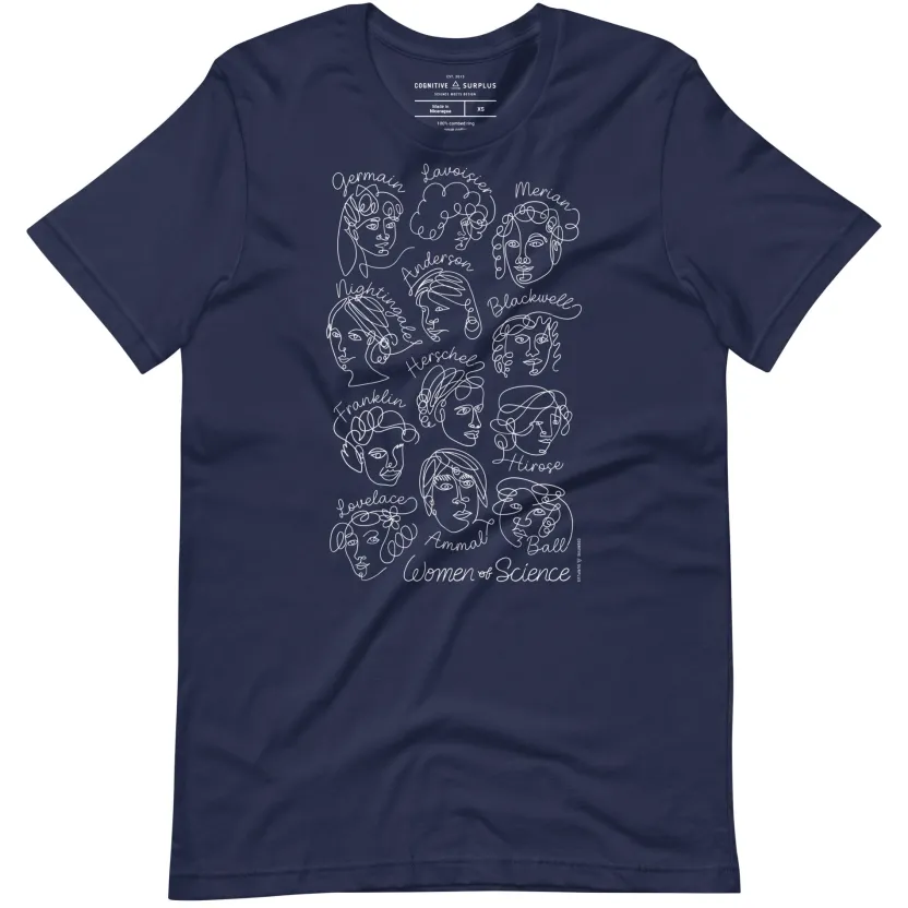 Cognitive Surplus Women of Science Graphic Tee* Unisex Graphic Tees