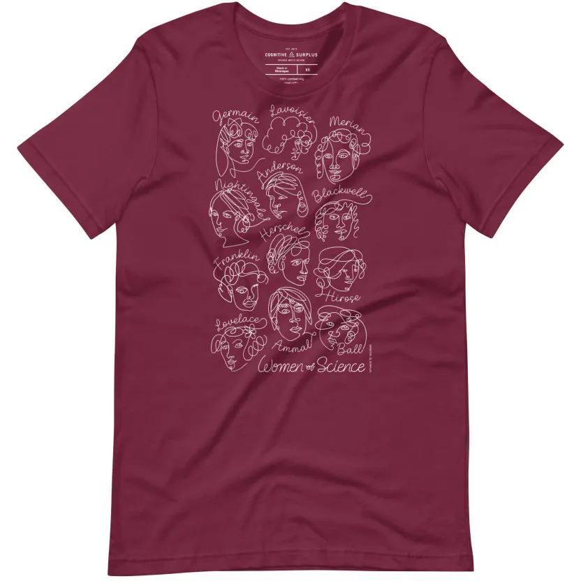 Cognitive Surplus Women of Science Graphic Tee* Unisex Graphic Tees