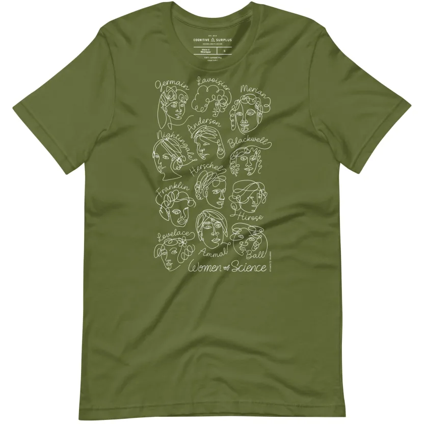 Cognitive Surplus Women of Science Graphic Tee* Unisex Graphic Tees