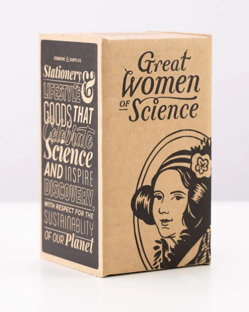 Cognitive Surplus Women of Science Pint Glass | Physics Gift* Beer Glasses