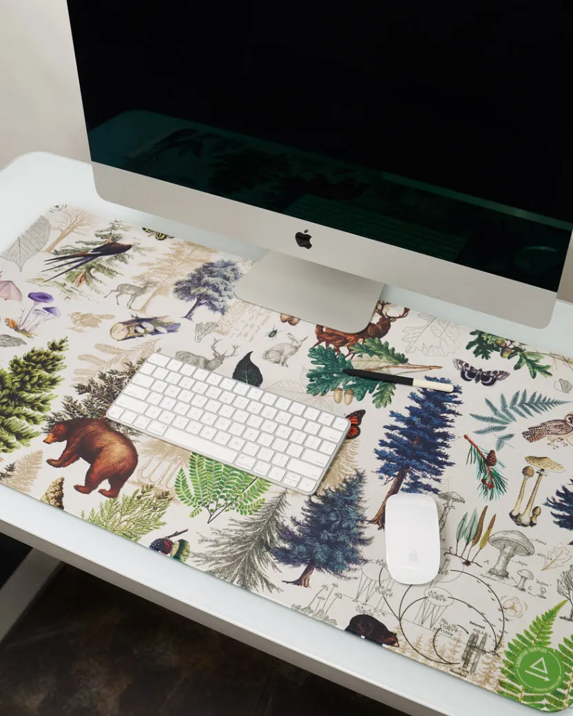 Cognitive Surplus Woodland Forest Mouse Pad* Mouse Pads | Botany