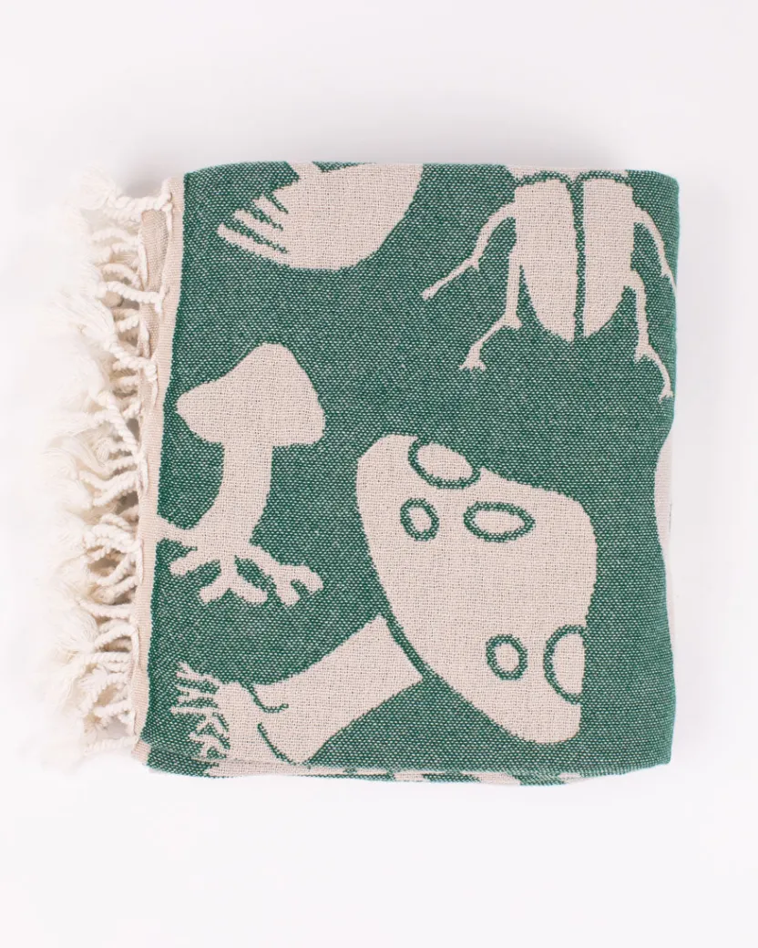 Cognitive Surplus Woodland Forest Turkish Towel* Turkish Towels | Botany