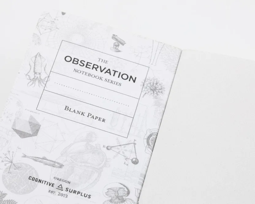 Cognitive Surplus Woodland Mushrooms Observation Softcover* The Observation | Kitchen Science