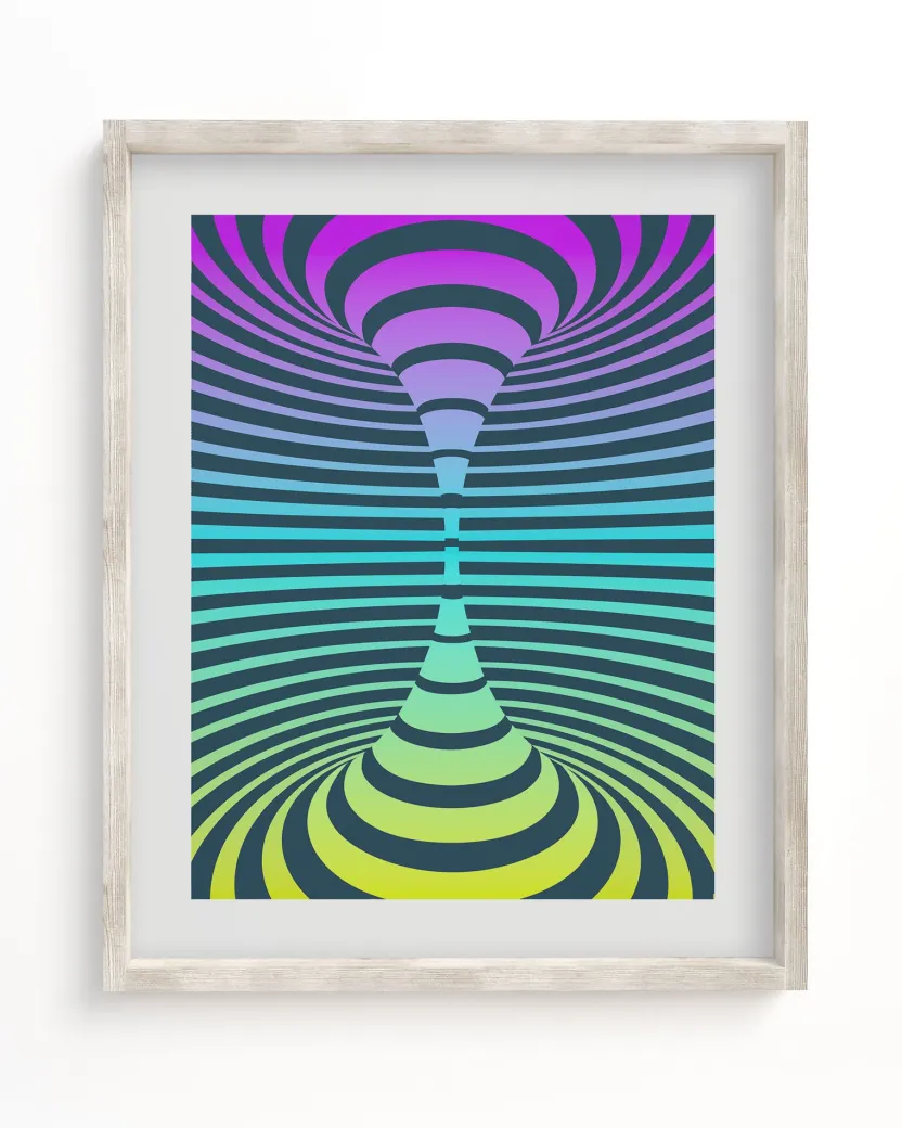 Cognitive Surplus Wormhole Museum Print* Wall Art | Astronomy