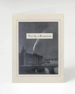 Cognitive Surplus You're a Rockstar Graduation Card - Astronomy Card | * Greeting Cards